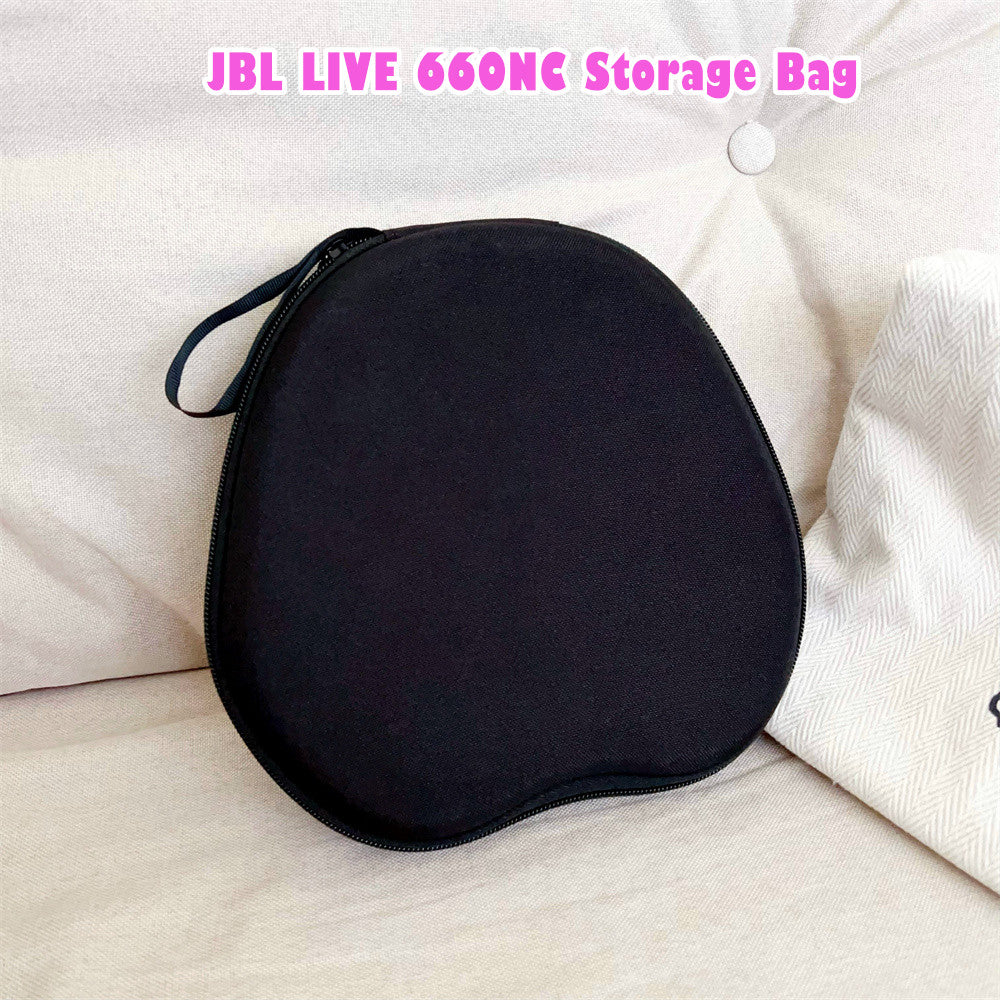 For JBL LIVE 660NC Headphone Case Headset Earpads Storage Bag Casing Box
