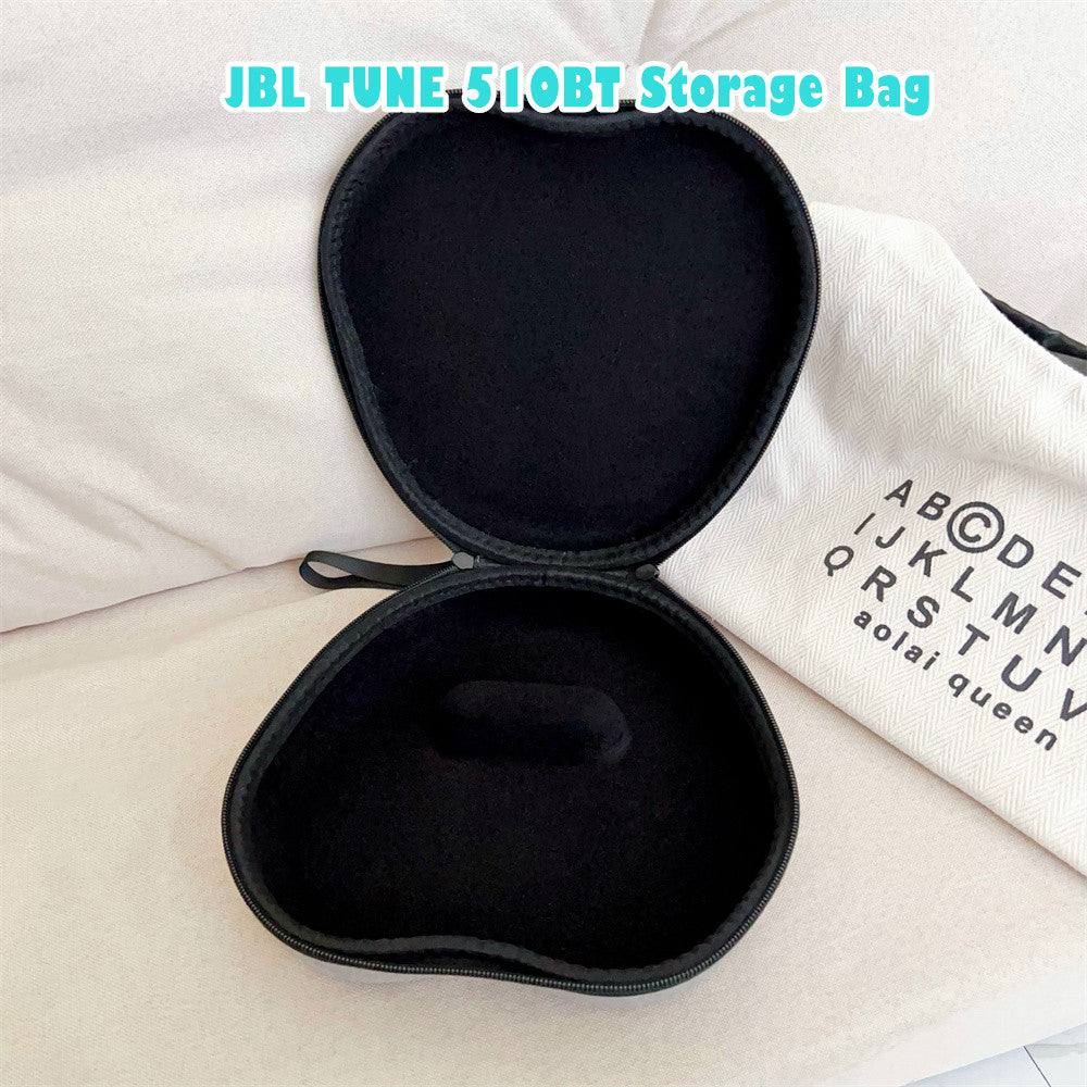 For JBL TUNE 510BT Headphone Case Headset Earpads Storage Bag Casing Box
