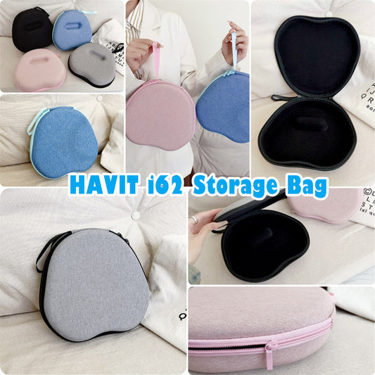 For HAVIT i62 Headphone Case Headset Earpads Storage Bag Casing Box