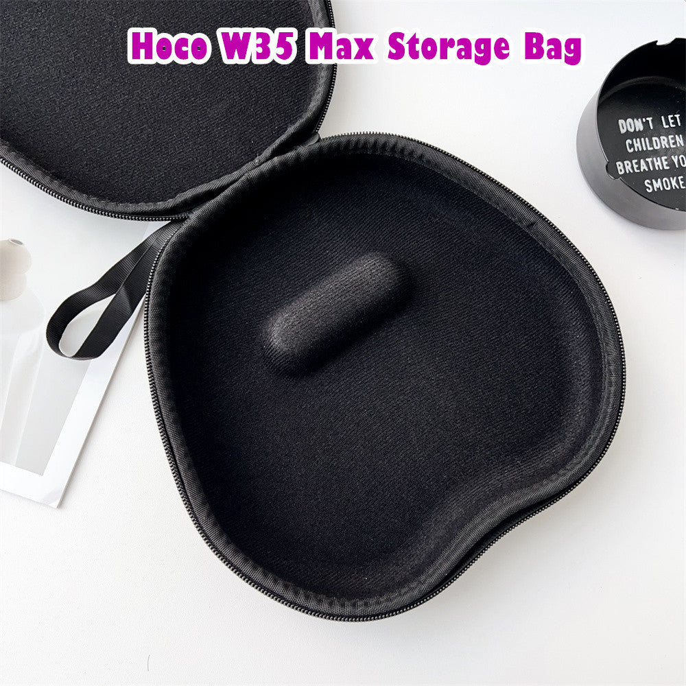 For Hoco W35 Max Headphone Case Headset Earpads Storage Bag Casing Box