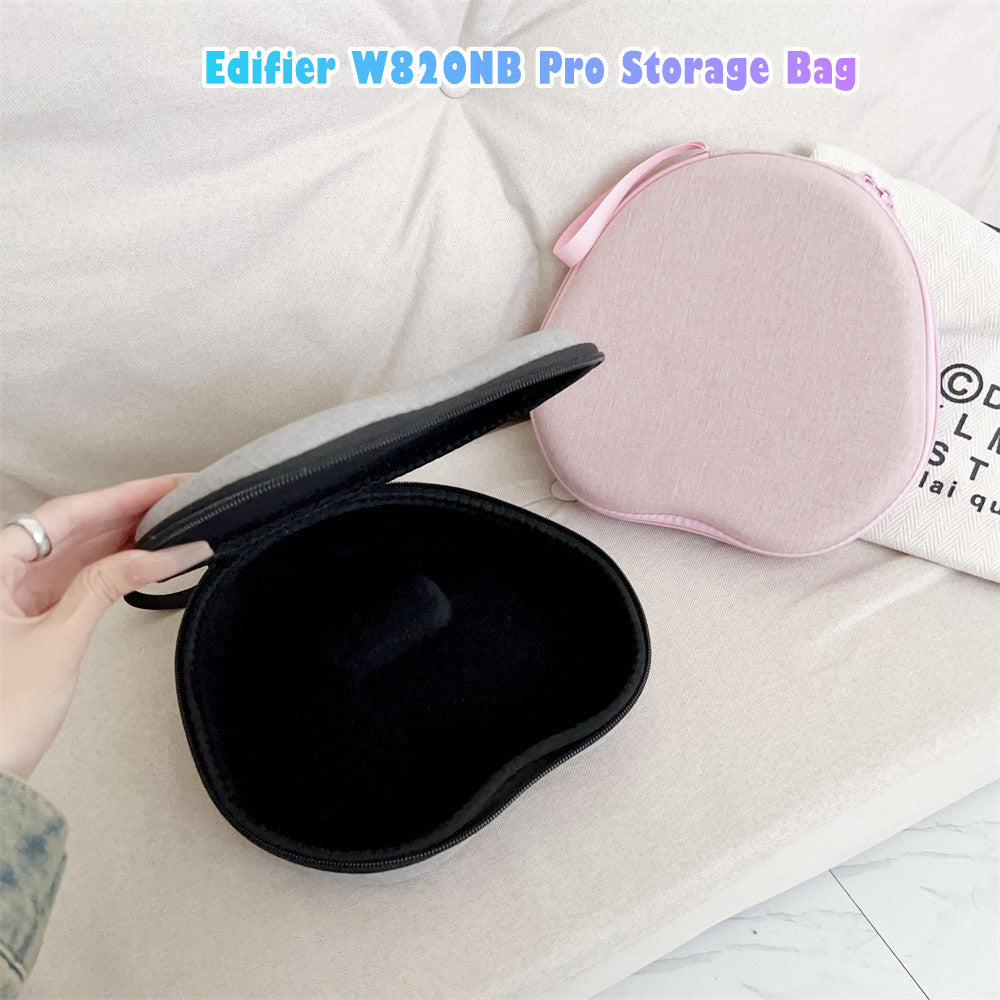 For Edifier W820NB Pro Headphone Case Headset Earpads Storage Bag Casing Box
