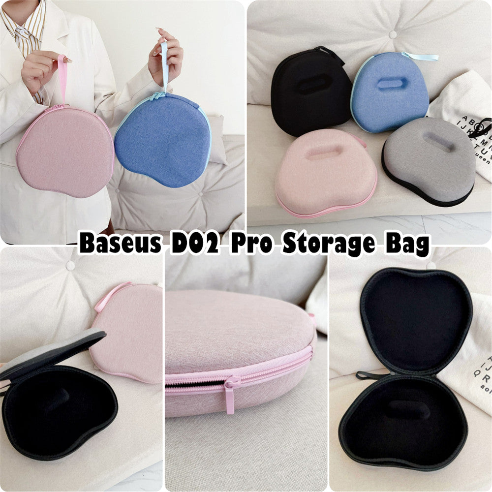 For Baseus D02 Pro Headphone Case Headset Earpads Storage Bag Casing Box