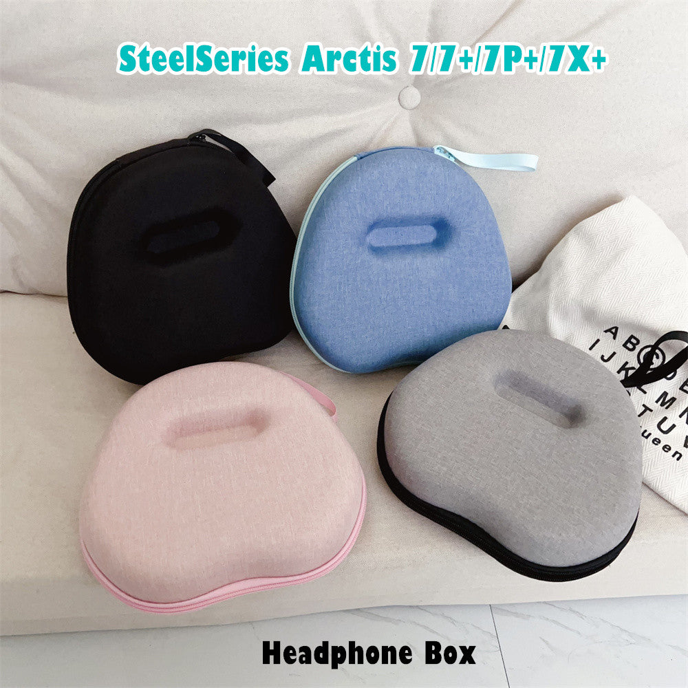 For SteelSeries Arctis 7/7+/7P+/7X+ Headphone Case Headset Earpads Storage Bag Casing Box