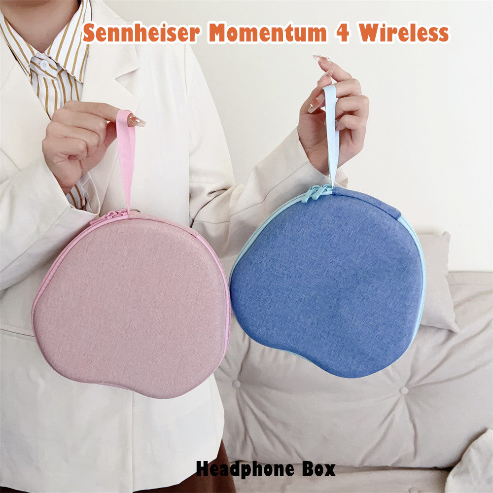 For Sennheiser Momentum 4 Wireless Headphone Case Headset Earpads Storage Bag Casing Box