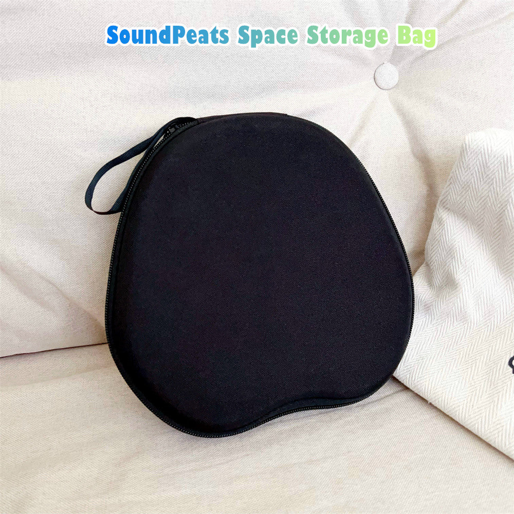 For SoundPeats Space Headphone Case Headset Earpads Storage Bag Casing Box