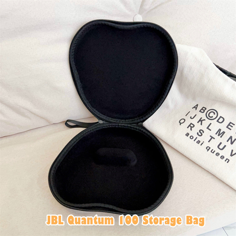 For JBL Quantum 100 Headphone Case Headset Earpads Storage Bag Casing Box