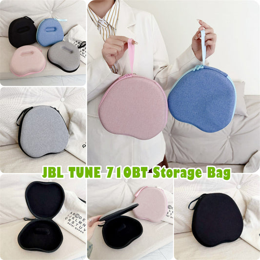 For JBL TUNE 710BT Headphone Case Headset Earpads Storage Bag Casing Box