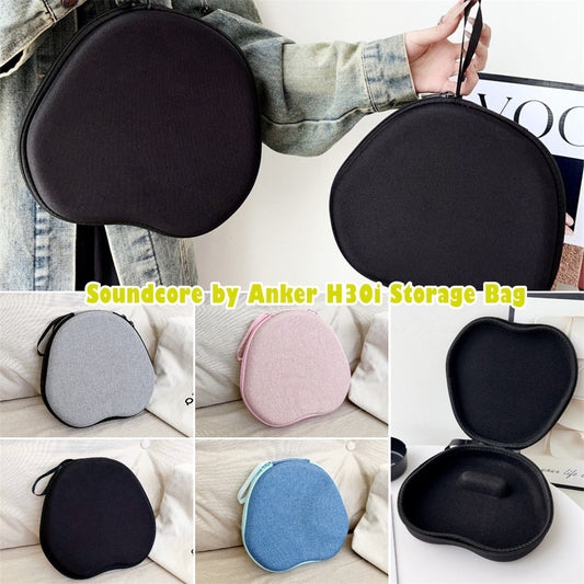 For Soundcore by Anker H30i Headphone Case Headset Earpads Storage Bag Casing Box