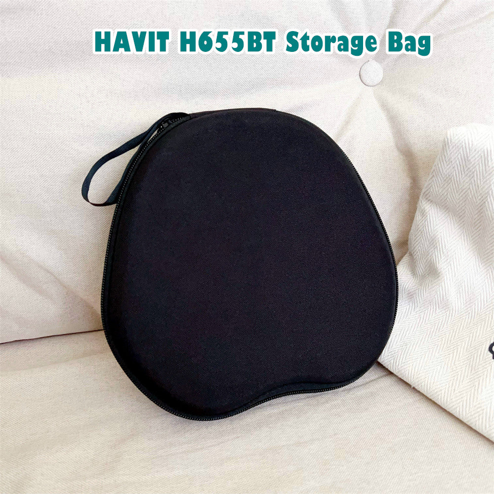 For HAVIT H655BT Headphone Case Headset Earpads Storage Bag Casing Box