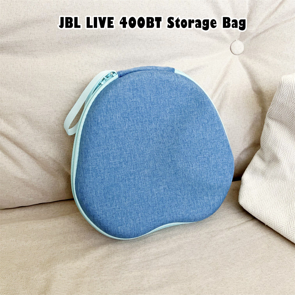 For JBL LIVE 400BT Headphone Case Headset Earpads Storage Bag Casing Box