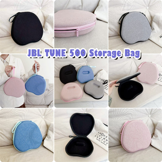 For JBL TUNE 500 Headphone Case Headset Earpads Storage Bag Casing Box