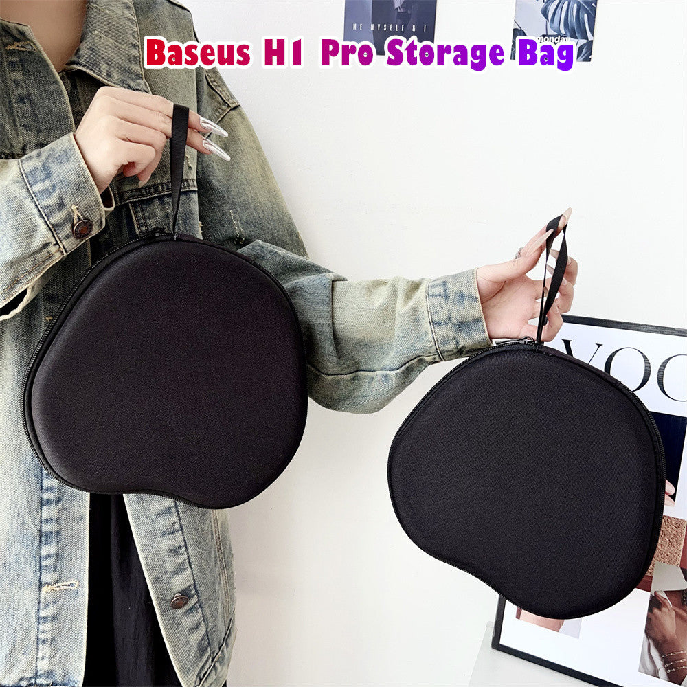 For Baseus H1 Pro Headphone Case Headset Earpads Storage Bag Casing Box