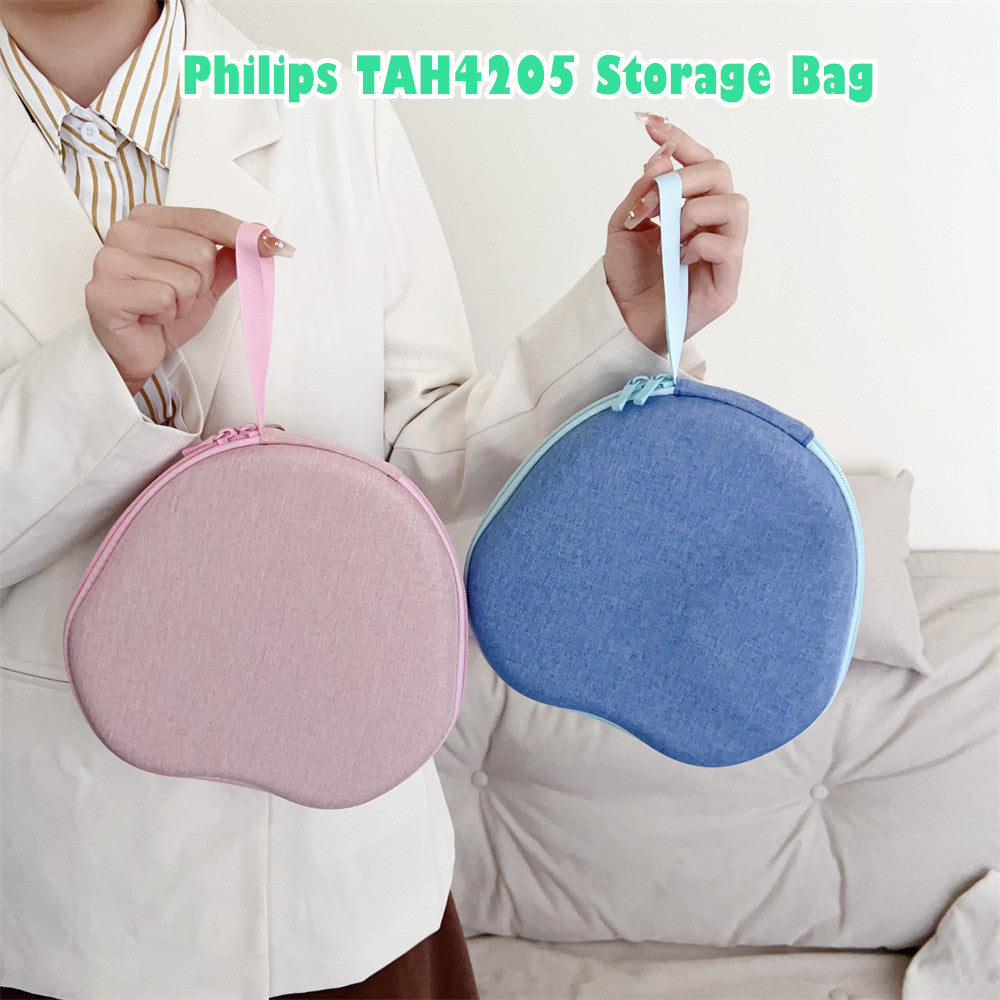 For Philips TAH4205 Headphone Case Headset Earpads Storage Bag Casing Box