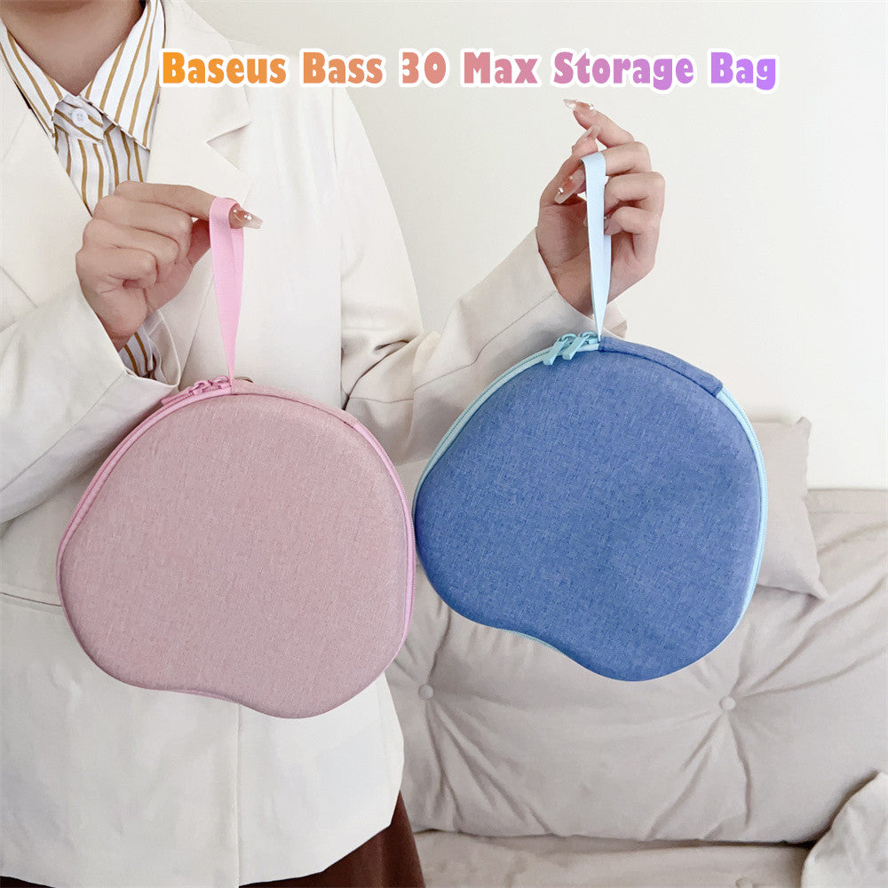 For Baseus Bass 30 Max Headphone Case Headset Earpads Storage Bag Casing Box