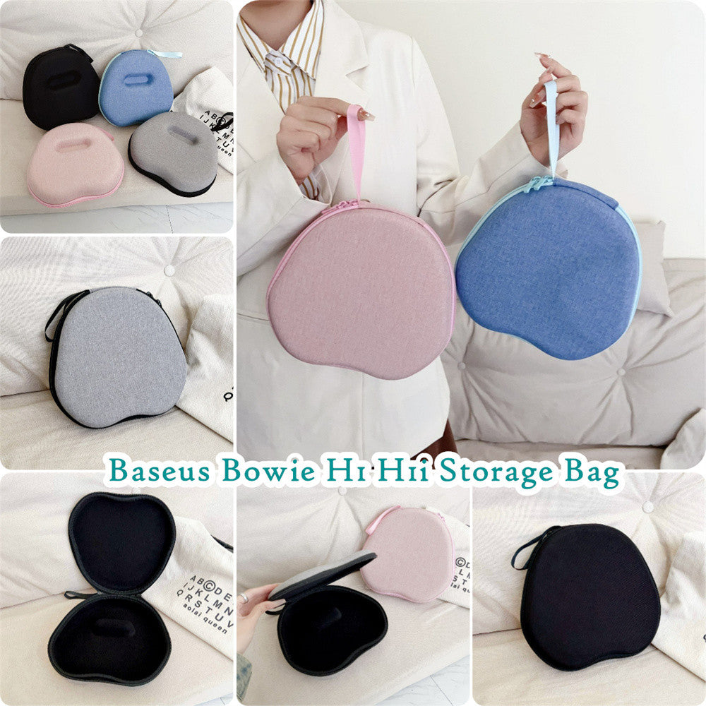 For Baseus Bowie H1 H1i Headphone Case Headset Earpads Storage Bag Casing Box