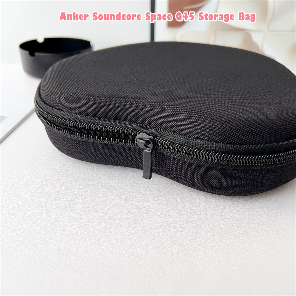 For Anker Soundcore Space Q45 Headphone Case Headset Earpads Storage Bag Casing Box