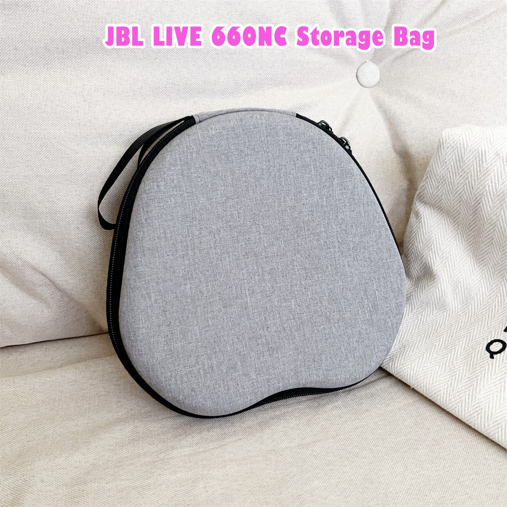 For JBL LIVE 660NC Headphone Case Headset Earpads Storage Bag Casing Box