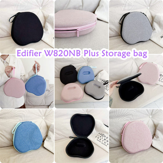 For Edifier W820NB Plus Headphone Case Headset Earpads Storage Bag Casing Box