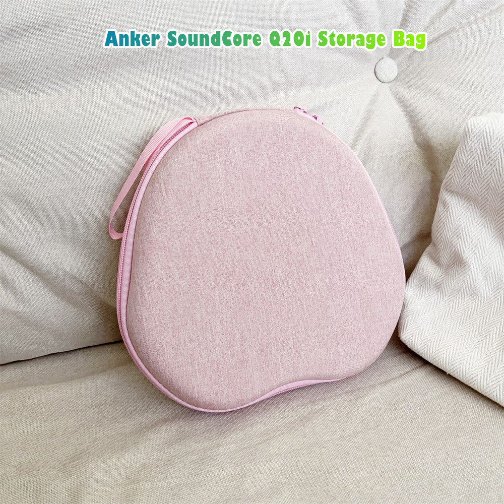 For Anker SoundCore Q20i Headphone Case Headset Earpads Storage Bag Casing Box