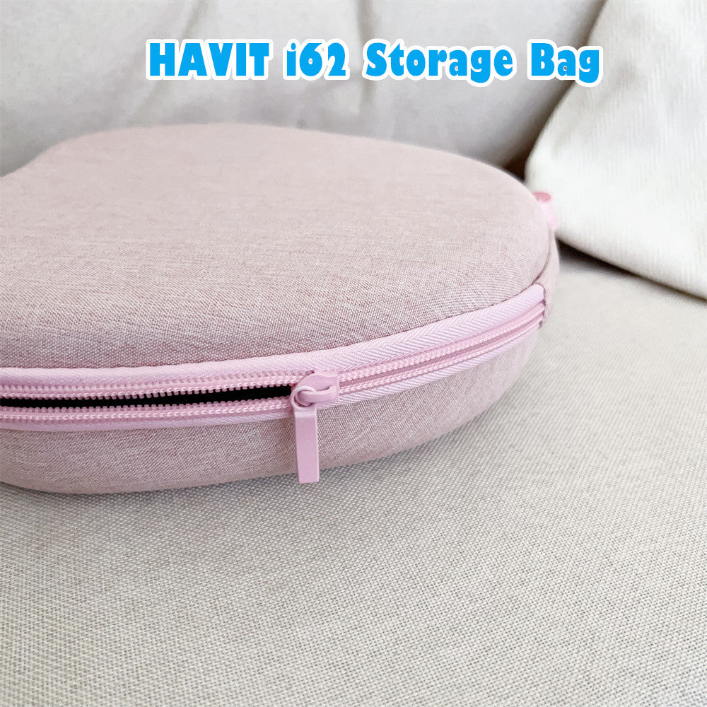 For HAVIT i62 Headphone Case Headset Earpads Storage Bag Casing Box