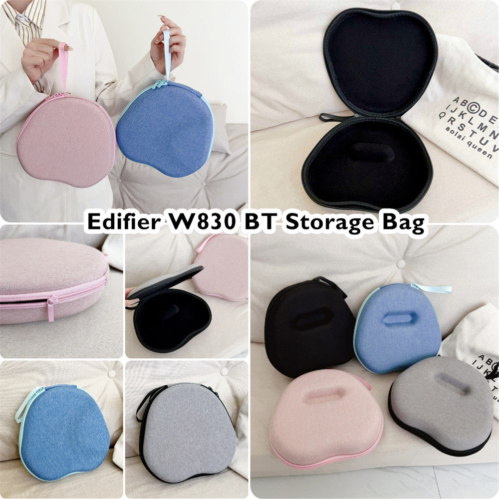 For Edifier W830 BT Headphone Case Headset Earpads Storage Bag Casing Box