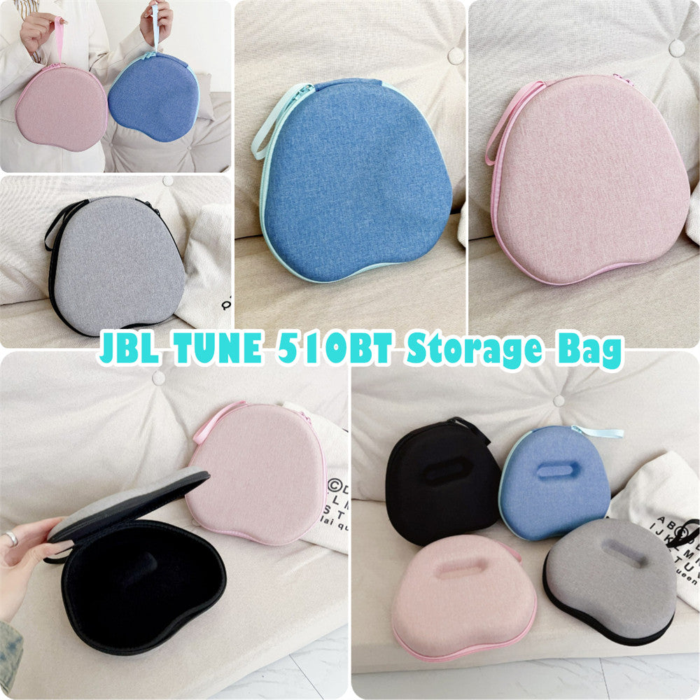For JBL TUNE 510BT Headphone Case Headset Earpads Storage Bag Casing Box