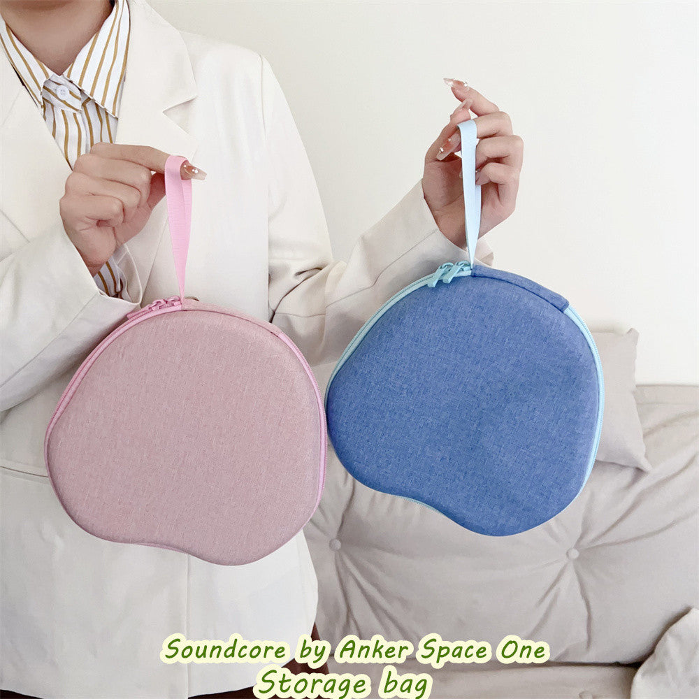 For Soundcore by Anker Space One Headphone Case Headset Earpads Storage Bag Casing Box