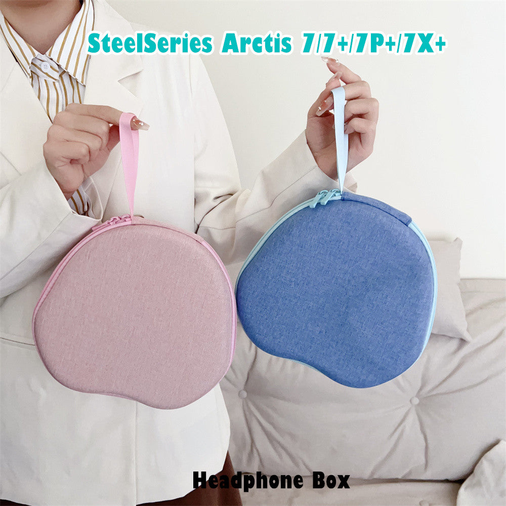 For SteelSeries Arctis 7/7+/7P+/7X+ Headphone Case Headset Earpads Storage Bag Casing Box