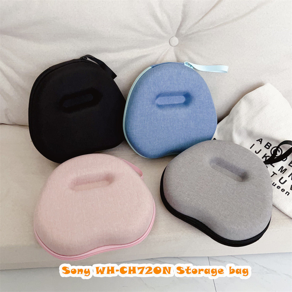 For Sony WH-CH720N Headphone Case Headset Earpads Storage Bag Casing Box