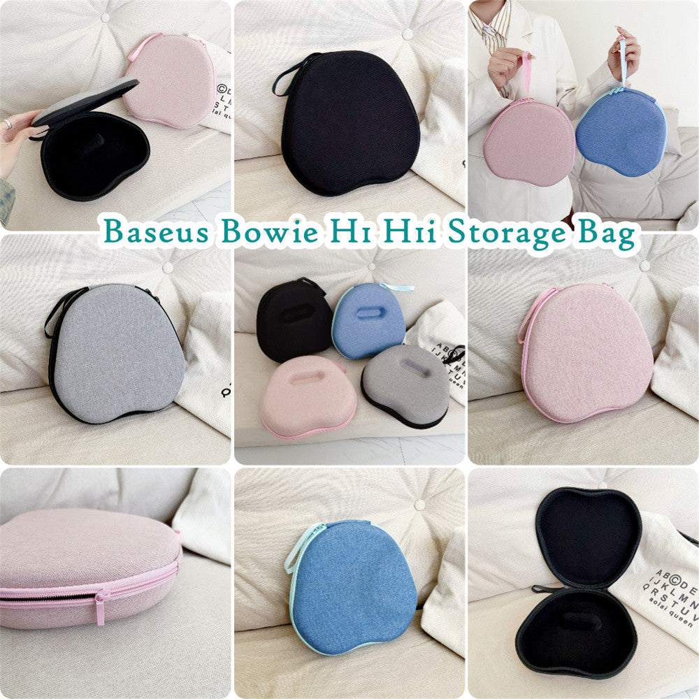 For Baseus Bowie H1 H1i Headphone Case Headset Earpads Storage Bag Casing Box