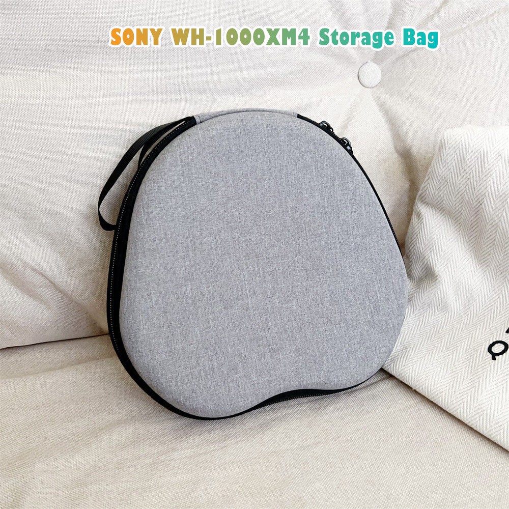 For SONY WH-1000XM4 Headphone Case Headset Earpads Storage Bag Casing Box