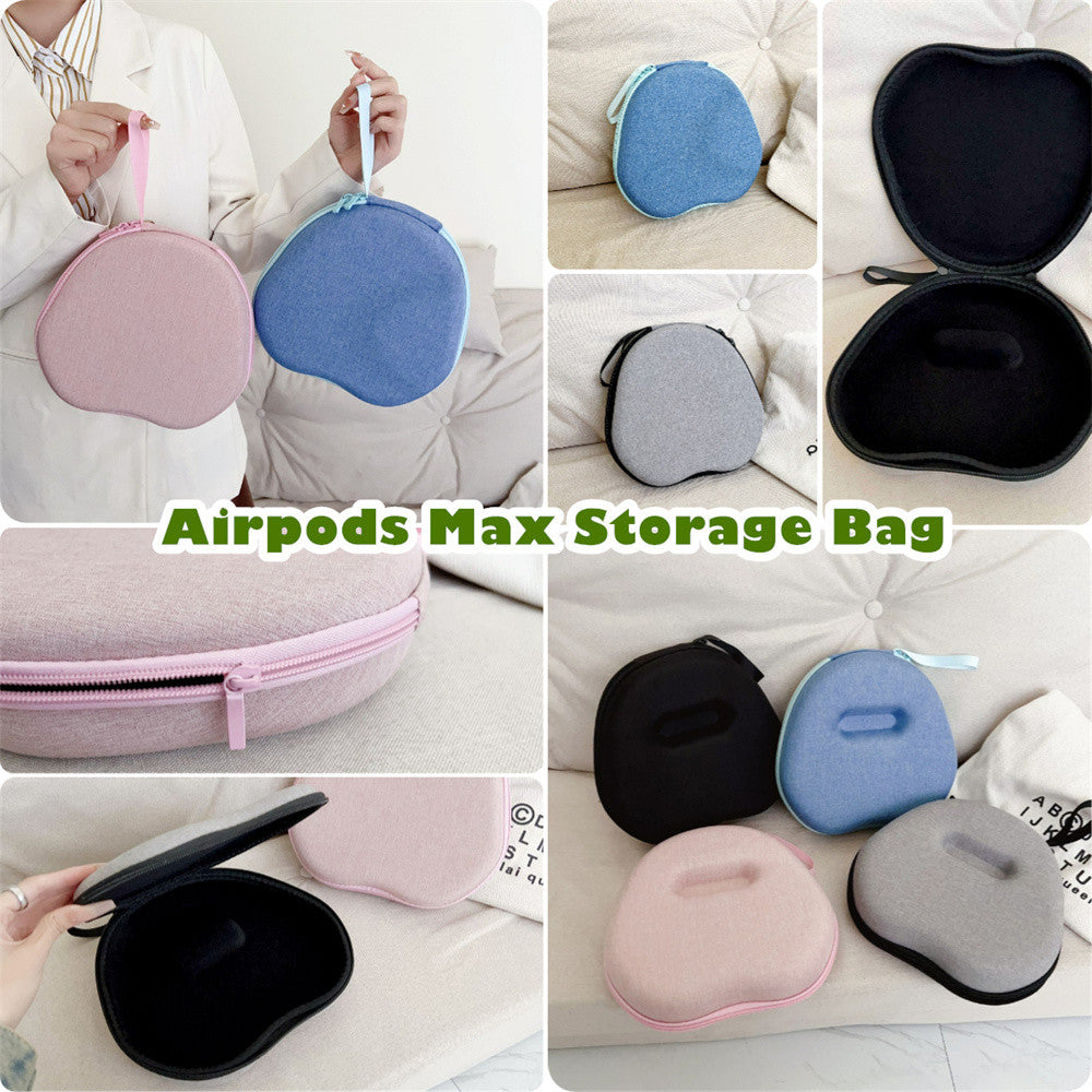 For Airpods Max Headphone Case Headset Earpads Storage Bag Casing Box