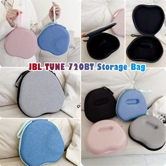 For JBL TUNE 720BT Headphone Case Headset Earpads Storage Bag Casing Box