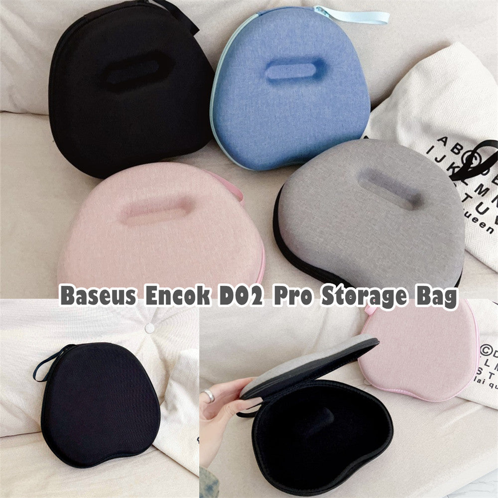 For Baseus Encok D02 Pro Headphone Case Headset Earpads Storage Bag Casing Box