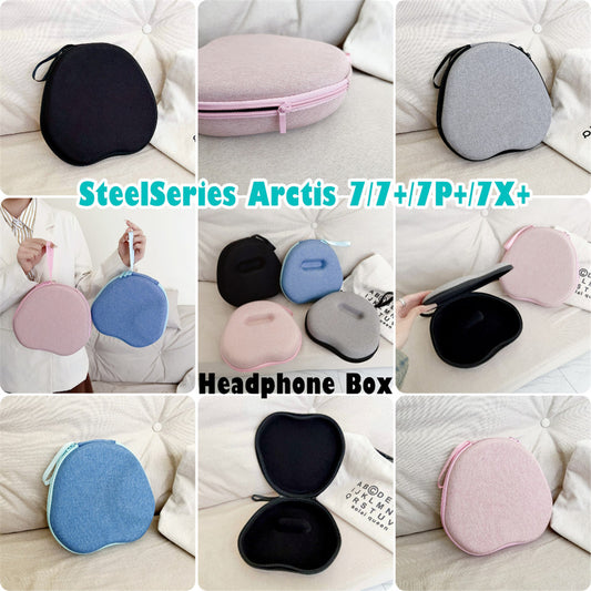 For SteelSeries Arctis 7/7+/7P+/7X+ Headphone Case Headset Earpads Storage Bag Casing Box