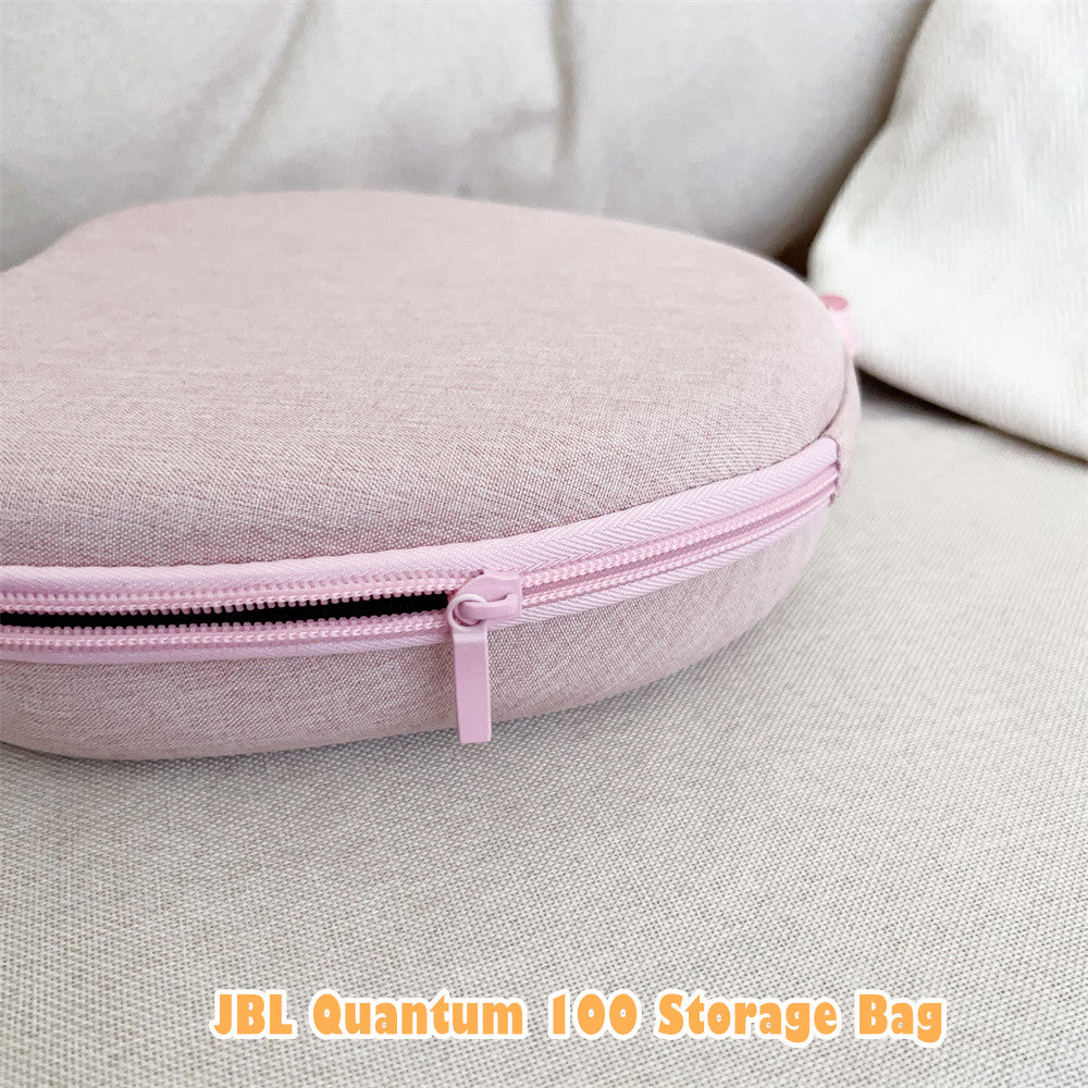 For JBL Quantum 100 Headphone Case Headset Earpads Storage Bag Casing Box
