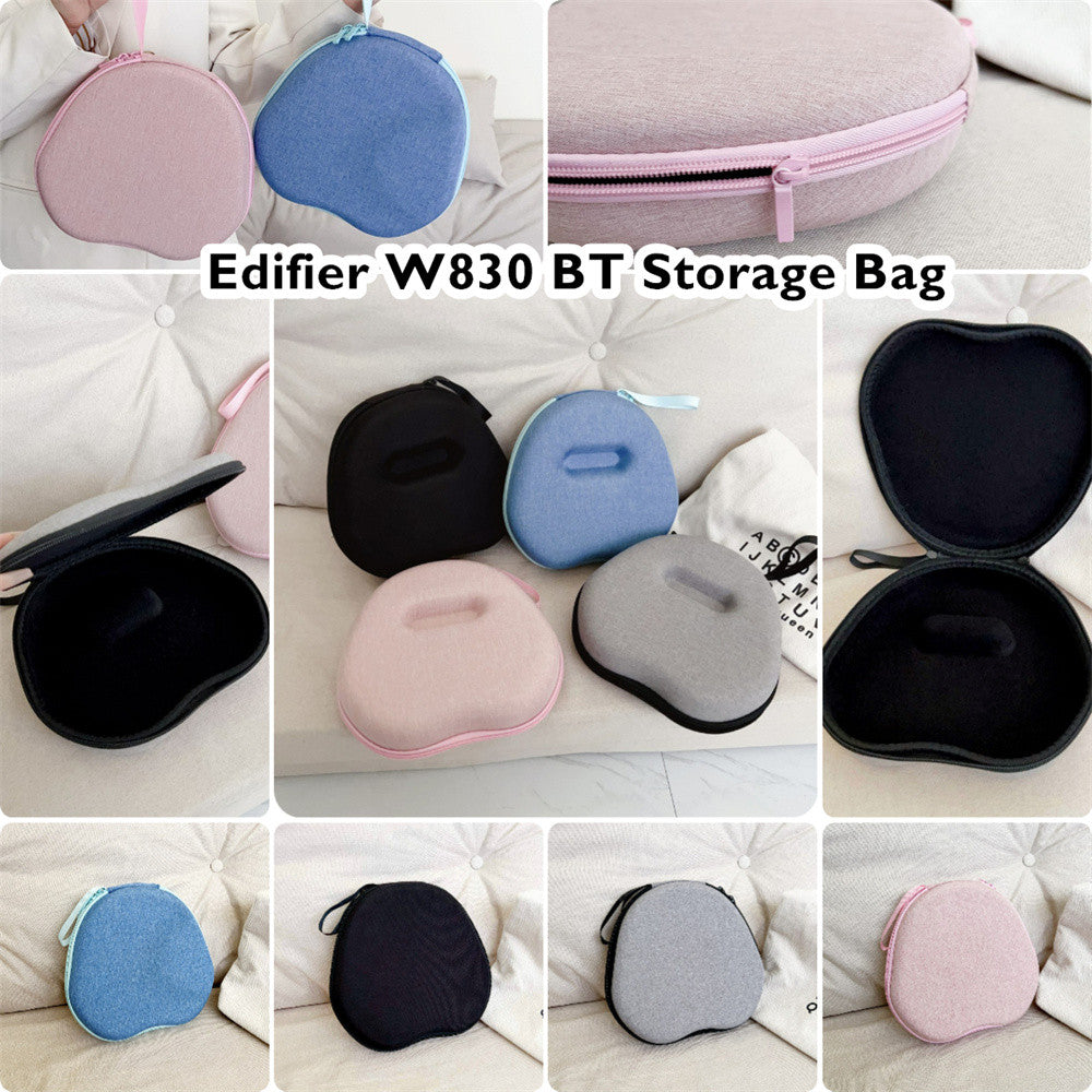 For Edifier W830 BT Headphone Case Headset Earpads Storage Bag Casing Box
