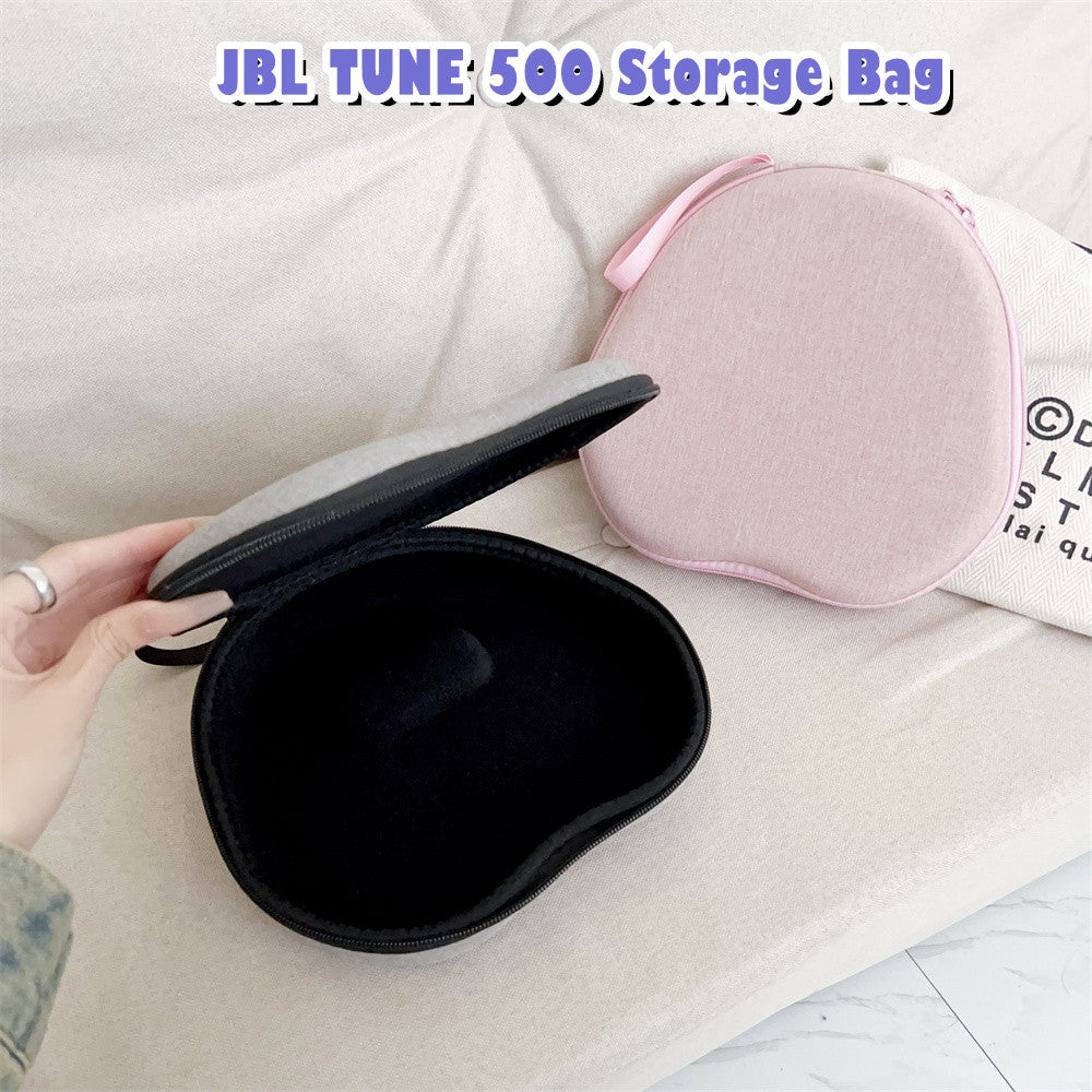 For JBL TUNE 500 Headphone Case Headset Earpads Storage Bag Casing Box