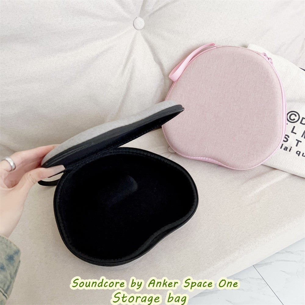 For Soundcore by Anker Space One Headphone Case Headset Earpads Storage Bag Casing Box