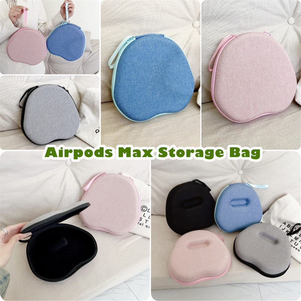 For Airpods Max Headphone Case Headset Earpads Storage Bag Casing Box