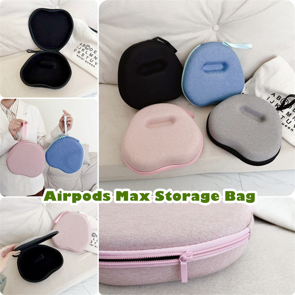 For Airpods Max Headphone Case Headset Earpads Storage Bag Casing Box