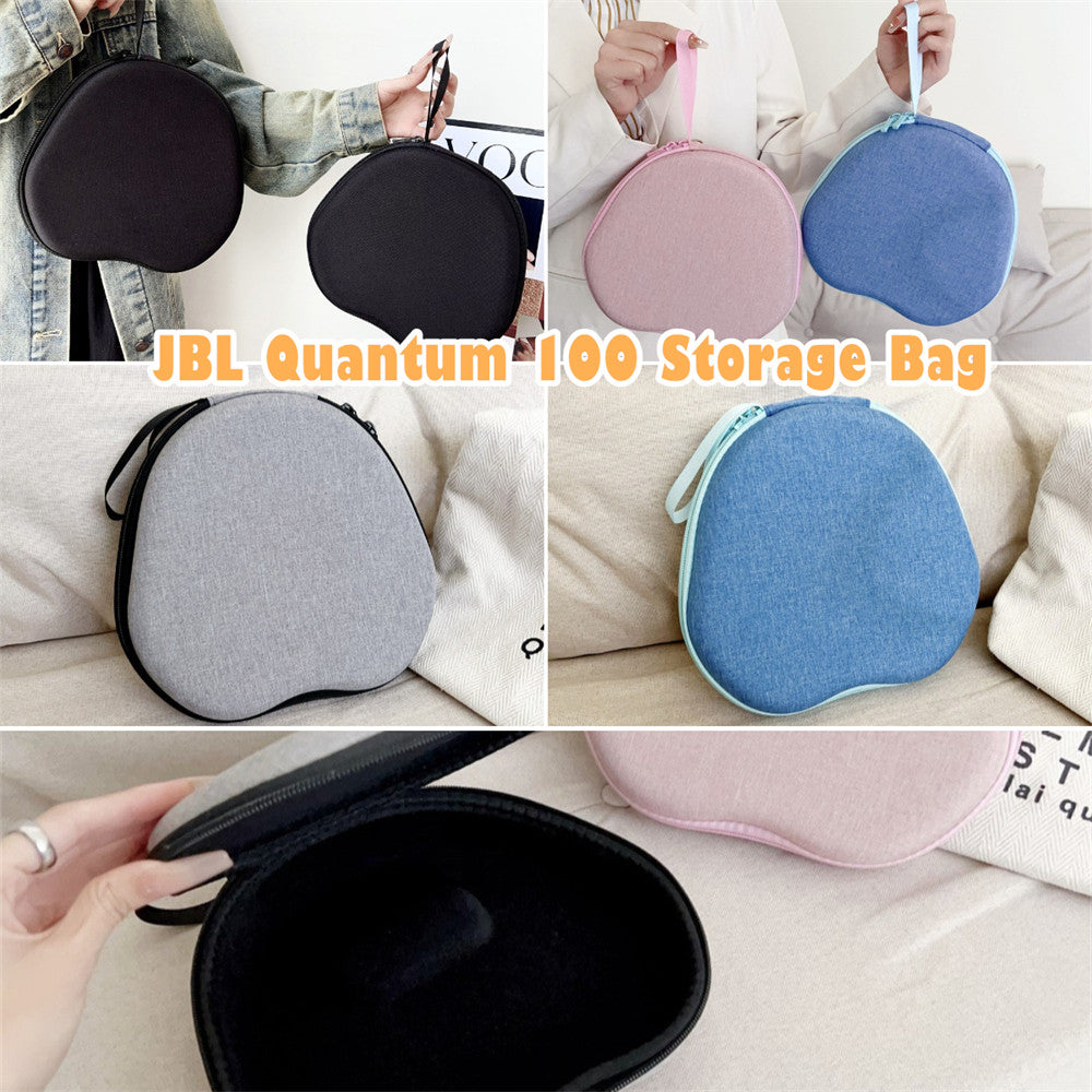 For JBL Quantum 100 Headphone Case Headset Earpads Storage Bag Casing Box