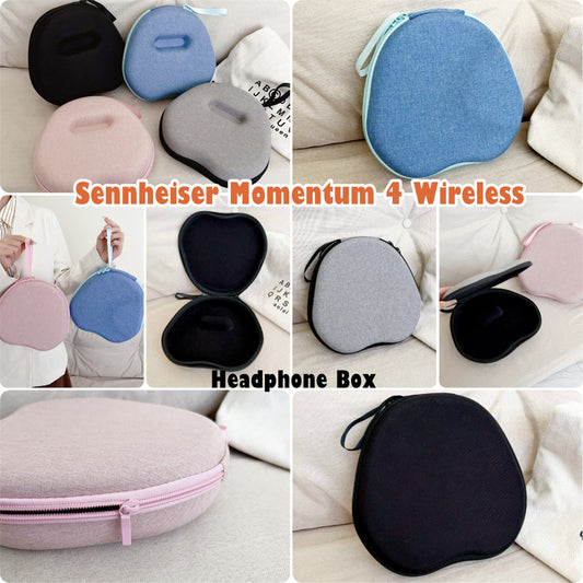 For Sennheiser Momentum 4 Wireless Headphone Case Headset Earpads Storage Bag Casing Box
