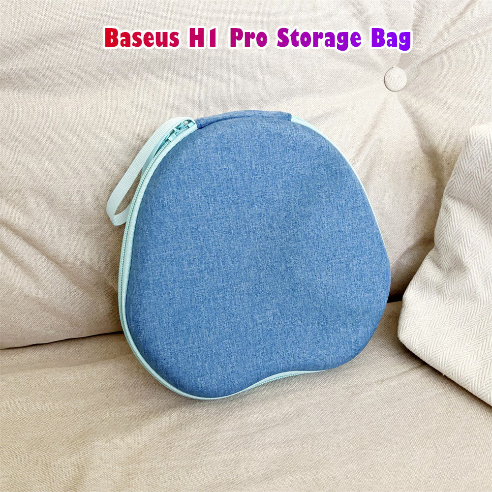 For Baseus H1 Pro Headphone Case Headset Earpads Storage Bag Casing Box