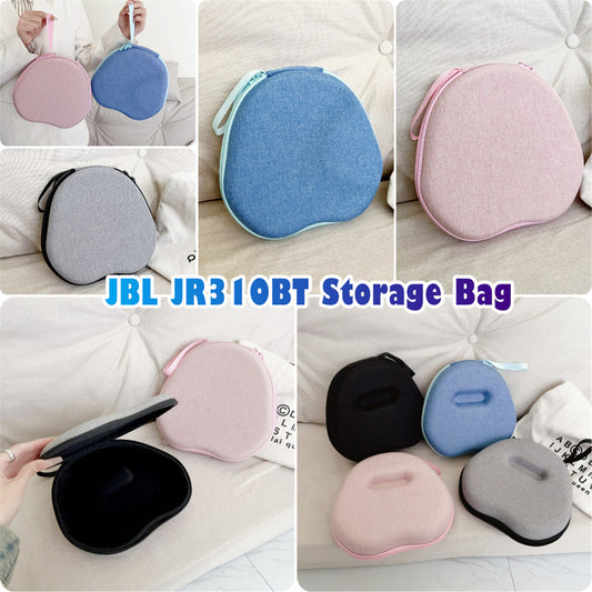 For JBL JR310BT Headphone Case Headset Earpads Storage Bag Casing Box