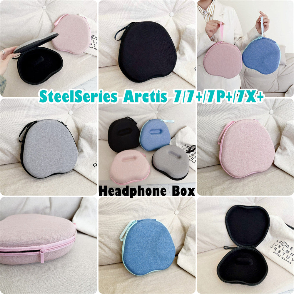 For SteelSeries Arctis 7/7+/7P+/7X+ Headphone Case Headset Earpads Storage Bag Casing Box