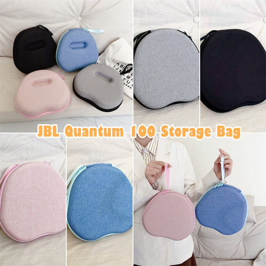 For JBL Quantum 100 Headphone Case Headset Earpads Storage Bag Casing Box