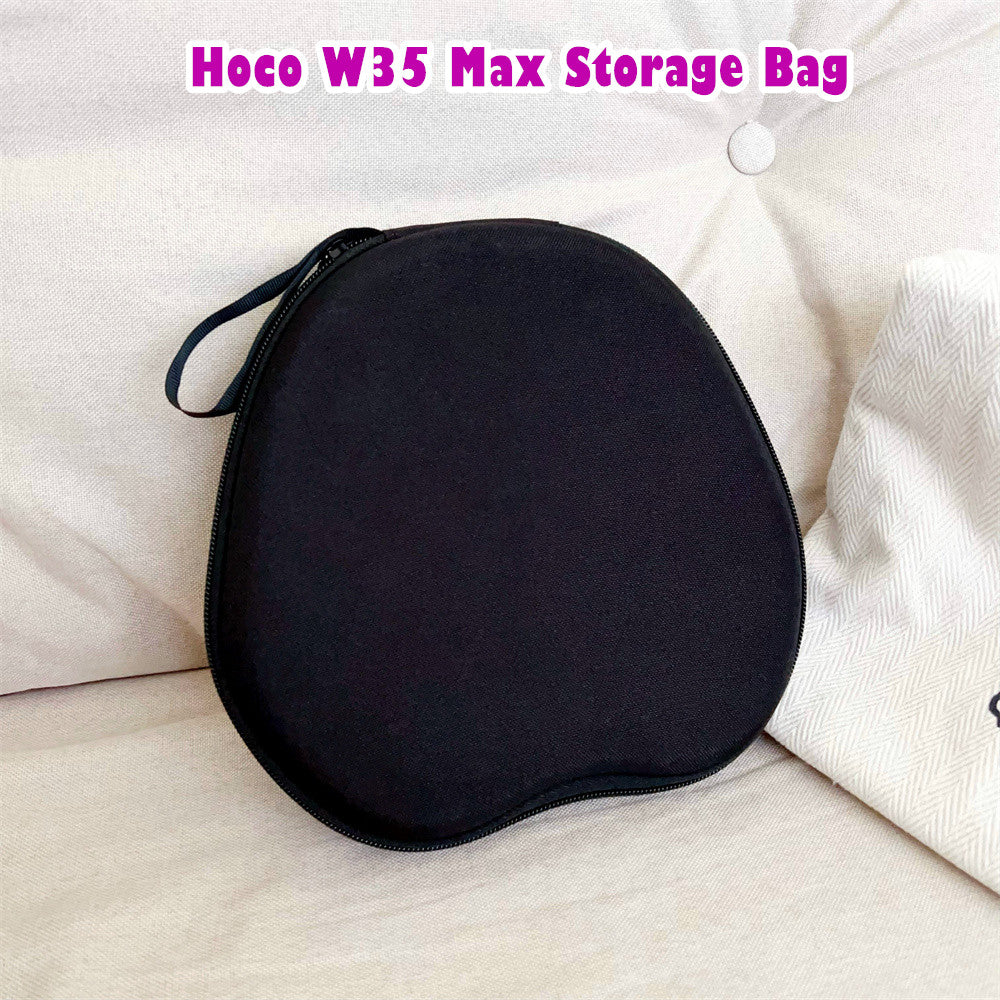 For Hoco W35 Max Headphone Case Headset Earpads Storage Bag Casing Box