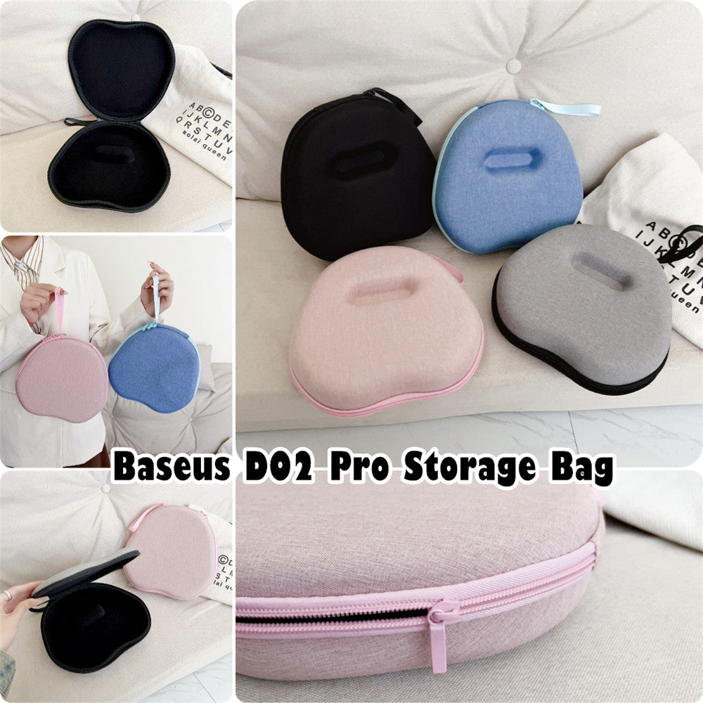 For Baseus D02 Pro Headphone Case Headset Earpads Storage Bag Casing Box