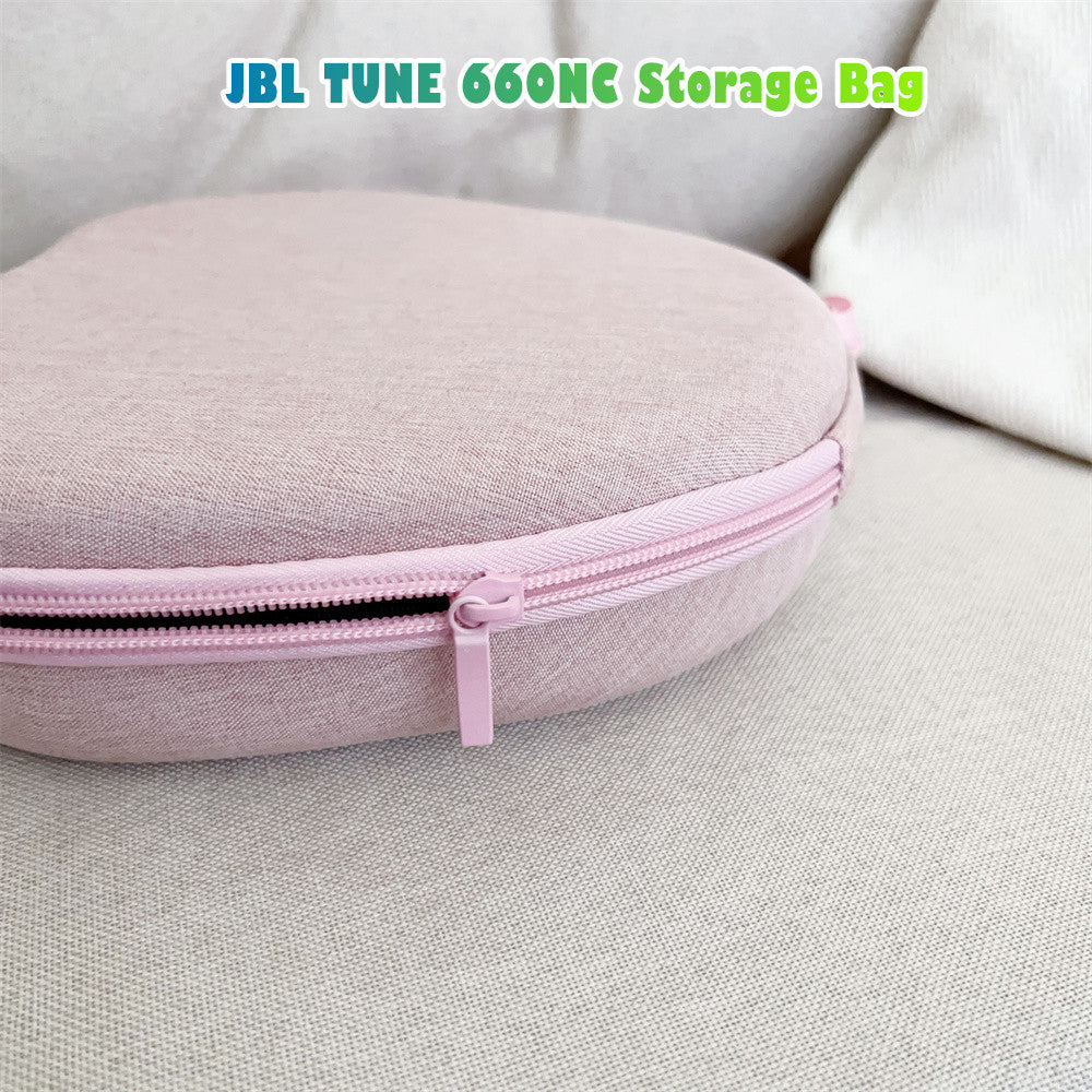 For JBL TUNE 660NC Headphone Case Headset Earpads Storage Bag Casing Box